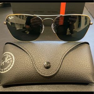 Ray Ban Caravan Custom Aviators Bronze New